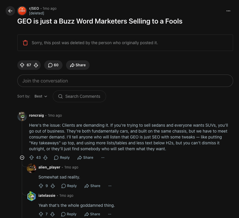 reddit thread reddit thread