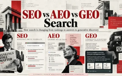 SEO vs AEO vs GEO Search: What the New Search Acronyms Actually Mean